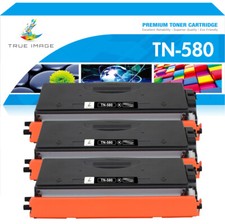 3PK TN580 Toner Cartridge For Brother HL-5240 HL-5250 MFC-8460N 8660DN DCP-8060
