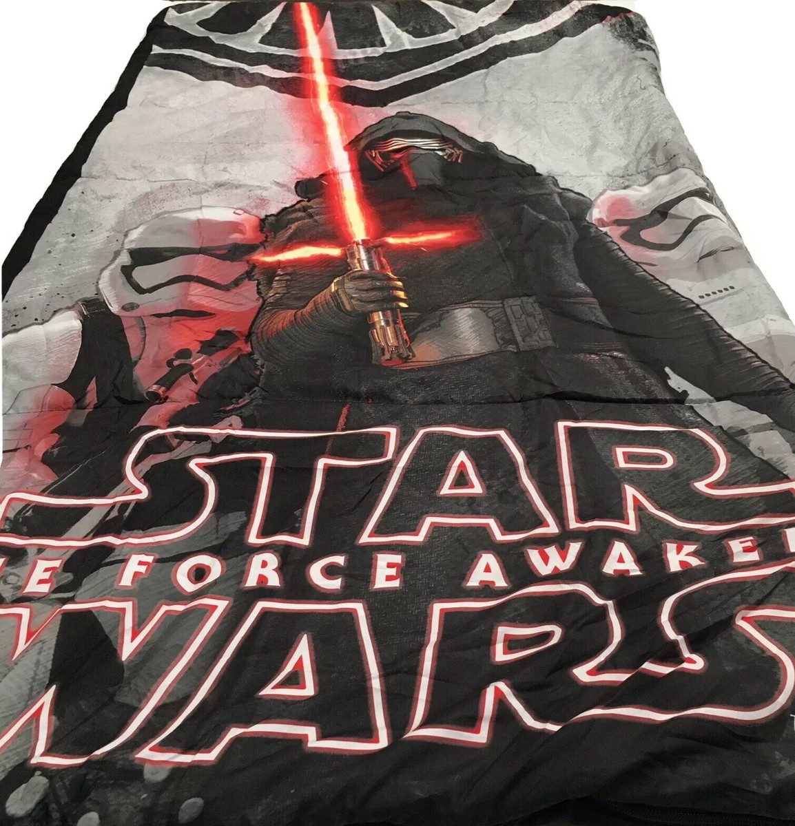 Star Wars Force Awakens Disney Sleeping Bag Slumber Bag + Pillow
