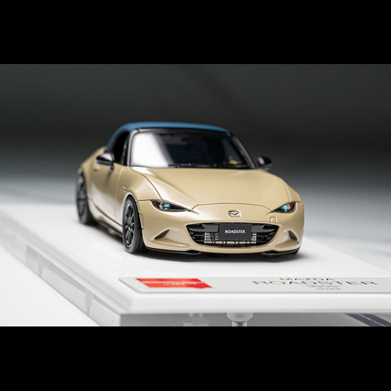 MakeUp 1:43 Mazda Roadster (ND) 990S 2022 Diecast Car Model Zircon