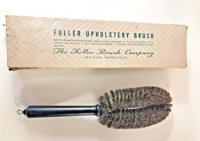 Vintage Fuller #318 12-inch Upholstery Brush, Made in USA w/ 1940's Original Box