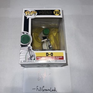 FUNKO POP! Star Wars POP D-0 Droid 312 Rise of Skywalker D-O  (Sunfaded on back)