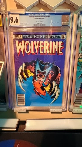 Wolverine #2 CGC 9.6 Grade 1st App Yukio Key Issue Chris Claremont Frank Miller