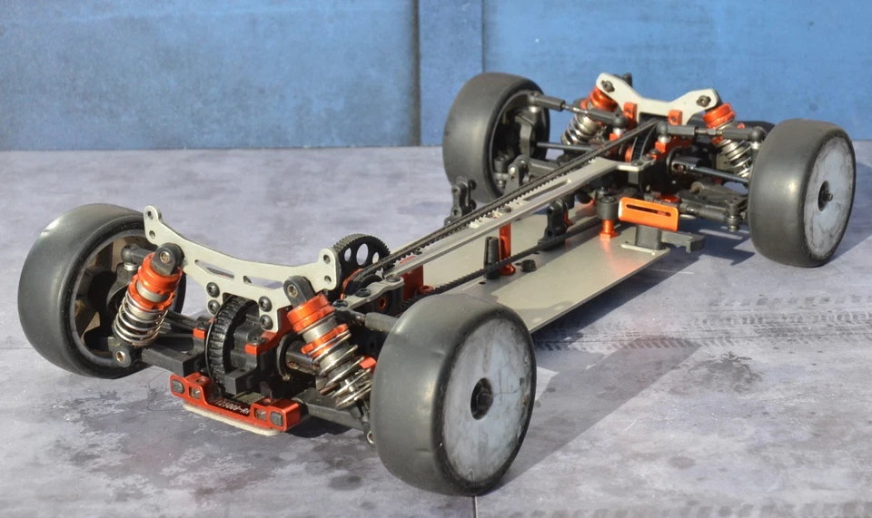 4WD RC CAR  CHASSIS  ALUMINIUM  1/10 - Bild 2 von 4