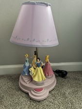 Vintage Disney Princess Talking & Dancing Table Lamp (Fully Functional)