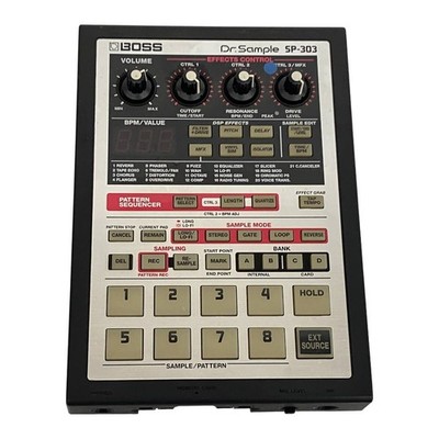 BOSS SP-303 Dr.Sample Sampler Effects Processor w/ AC Adapter Tested Japan