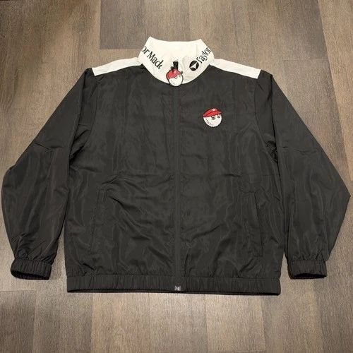 NEW Malbon Golf x TaylorMade Stealth Component Nylon Jacket Black Size XL RARE! - product listing photo