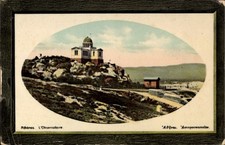 Ak Athen Griechenland, Observatorium, Hügel, Landschaft, farbig - 4931670
