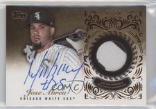 2022 Series 1 Topps Reverence /10 Jose Abreu #TRAP-JAB Patch Auto y6z