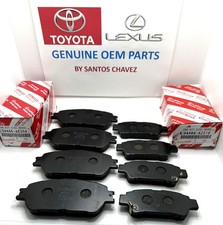 2004-2010 Toyota Sienna 3.5L Front & Rear Brake Pad Set GENUINE OEM PART