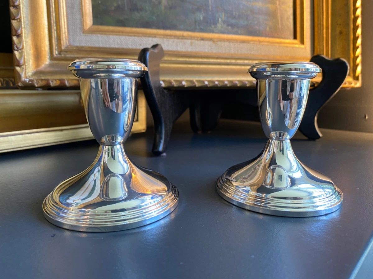 25+ Reed & Barton Antique US Sterling Silver Candlesticks