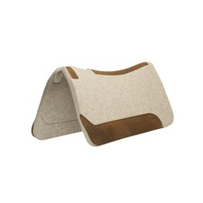 Weaver Equine 30" x 30" Contoured Wool Blend Felt Horse Saddle Pad, Shock Abs...