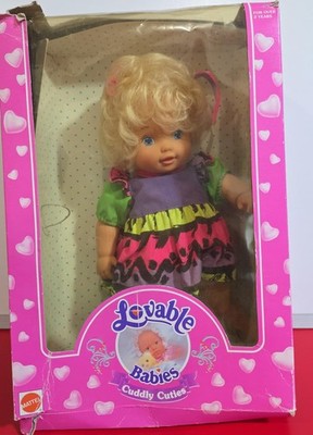 VINTAGE MATTEL LOVABLE BABIES CUDDLY CUTIES NO. 4134