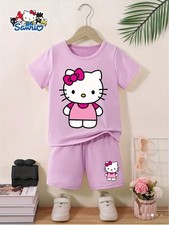 NEW Hello Kitty Melody Sanrio Kids Short Set Size 5-6y