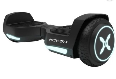 Hover-1 Rebel hoverboard Black LED Lights Non-Slip UL2272 Certified 