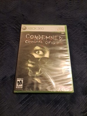 Condemned Criminal Origins Xbox 360, 2005 CIB SEALED RARE