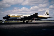 Dia N615SE Douglas DC-6B(F) Trans Continental 35mm gerahmt OP-L9-22