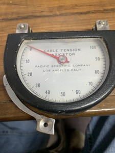 Model 402-1B-2,  Pacific Scientific cable Tensiometer 