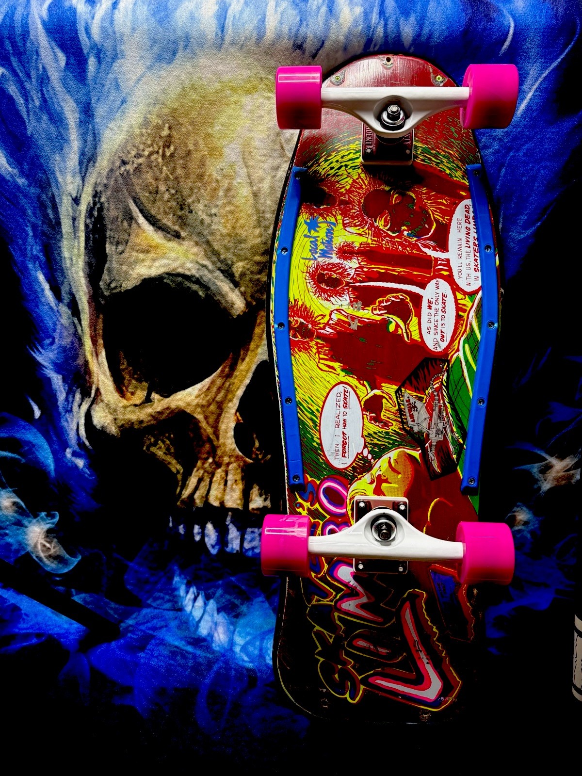 Complete W/independent Trucks, Creajoy Wheels Santa Cr