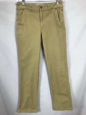 Duck Camp Outdoor Pants Mens 29x28 Regular Straight Cordura Fabric Brown (tag30)