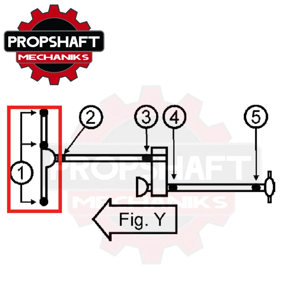 Conjunto de TRÊS 5-760X SPICER juntas universais para eixo dianteiro 1976-1985 Ford F-150 - Imagem 2 de 3