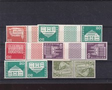 29771/ SCHWEIZ ** MNH LOT ZUSAMMENDRUCKE