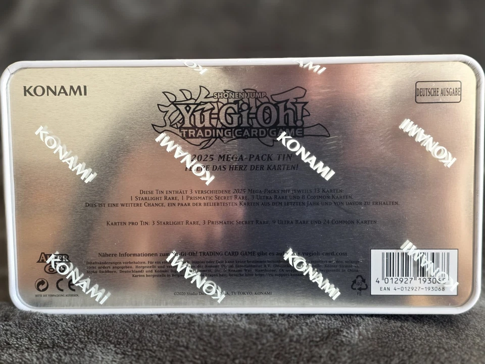 Yu-Gi-Oh! 2025 Mega Tin „Herz der Karten“ – Deutsch, Neu & Original Sealed - Bild 3 von 4