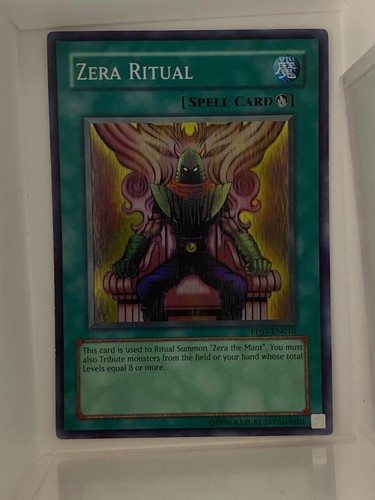 Zera Ritual [Secret Rare] PP01-EN010 YuGiOh Premium Pack card