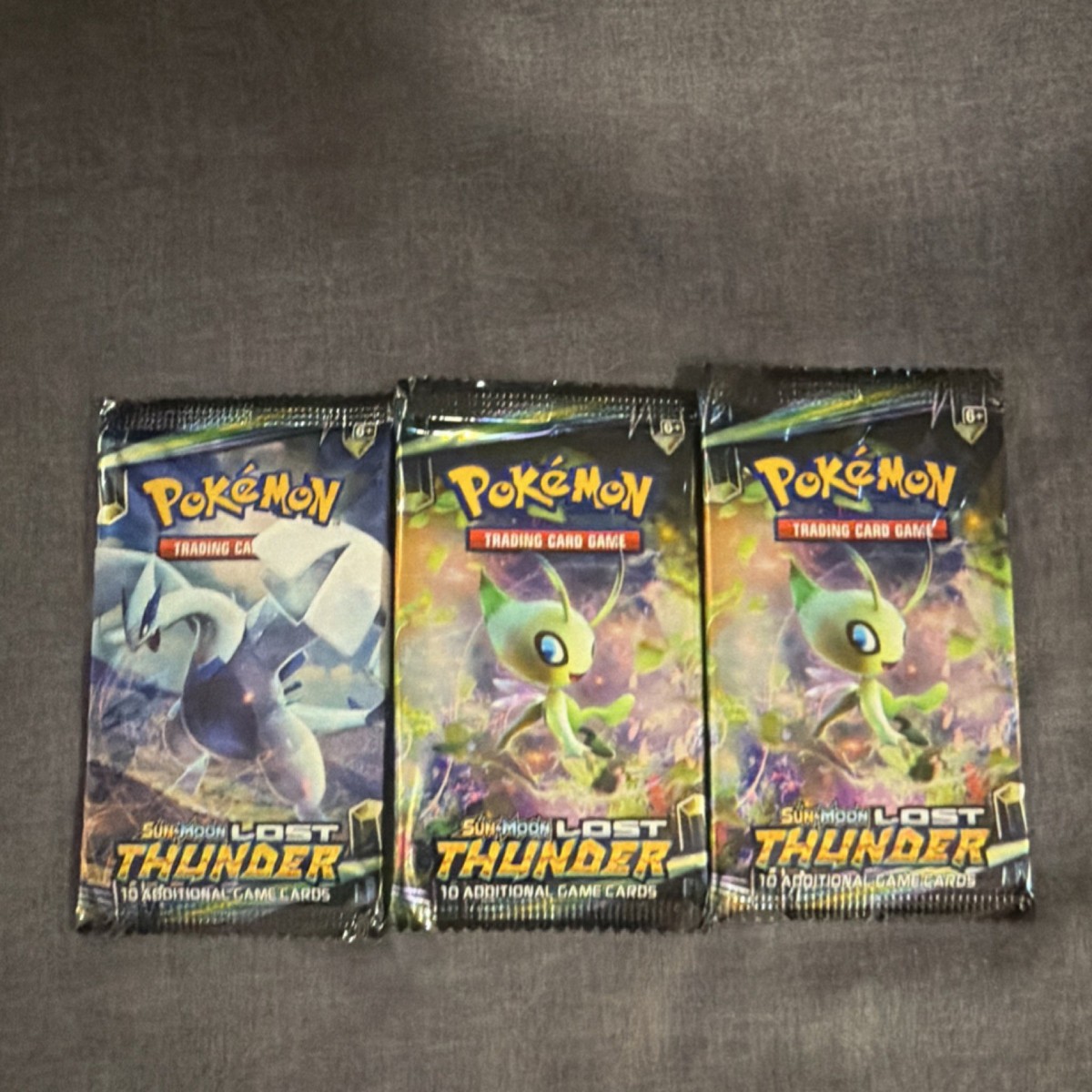 Pokmon TCG Sun & Moon Lost Thunder Booster Packs 3x 10 Cards Ea New Sealed! | eBay Pokmon TCG Sun & Moon Lost Thunder Booster Packs 3x 10 Cards Ea New Sealed! | eBay