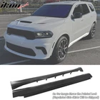 Fits 11-26 Dodge Durango Side Skirts 21+ Hellcat Style Rocker Panel PP Extension