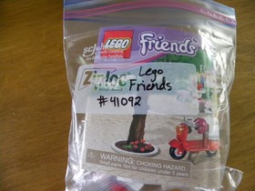 LEGO Friends 41092 Stephanie's Pizzeria Verified Complete w/ Mini Figure Booklet