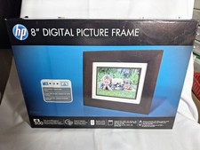 HP 8-inch Digital Picture Frame DF840p1 Clock Calendar