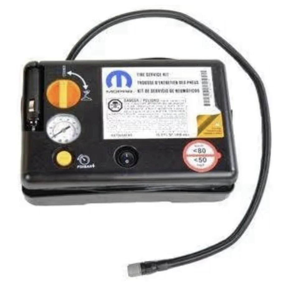 COMPRESOR INFLADOR NEUMÁTICOS JEEP DODGE CHRYSLER RAM FIAT MOPAR 68640368AA Foto 4 de 4