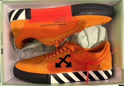Off-White Vulcanized Low Sneakers  Orange  Gr.41 NEU