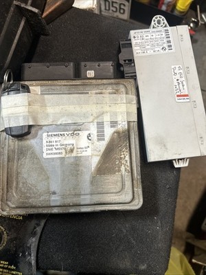 BMW E90 DME Key And CAS2 Module - Good Used Condition, 2007 N52 Rwd Manual READ 