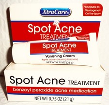 XtraCare SPOT ACNE Treatment , Benzoyl Peroxide 2.5 Lot of 1 to 6 0.75 Oz