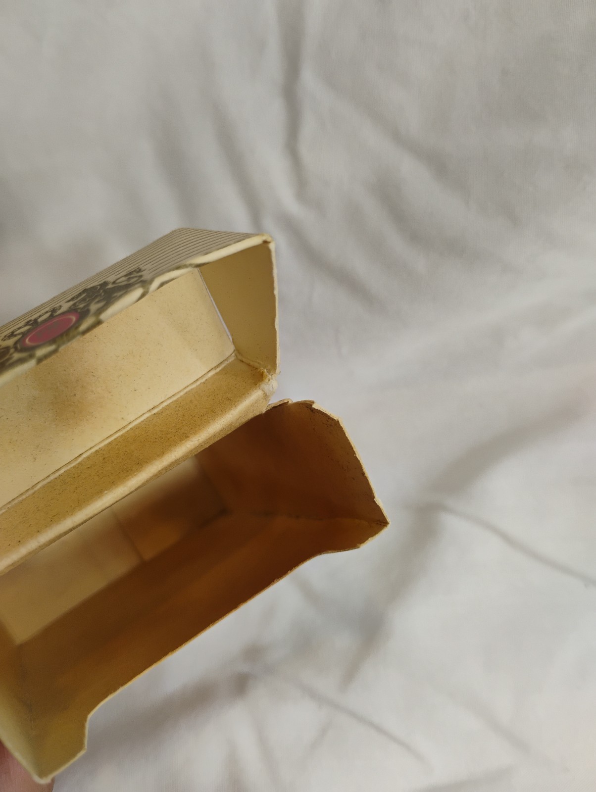 Vintage Philip Morris Cigarettes Pack Empty Long Size with STAMP No Warning