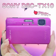 Sony Cyber-shot DSC-TX10 16.2MP CMOS Vintage Digital Camera English w/Battery