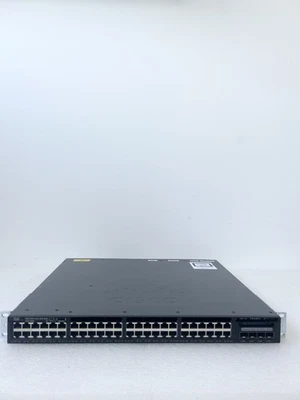 Cisco Catalyst WS-C3650-48PS – Switch Administrable 48 Ports Gigabit PoE+ 4 SFP - Photo 1/4