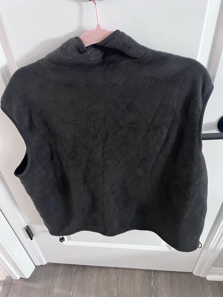 Chaleco polar negro polar Ouray Sportswear bordado Big Sky Montana XL Foto 2 de 4