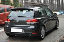 Sportauspuff Endschalldämpfer GTI Look für VW Golf 6 Standard Endrohre 90mm