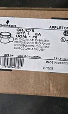 APPLETON GRJC75 ELECTRIC BOX EXP PROOF 3/4 IN...