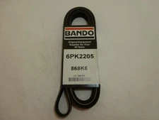 197438 New-No Box; Bando 6PK2205 Serpentine Belt 868K6; 6-ribs 86.8"L; 1MHF8