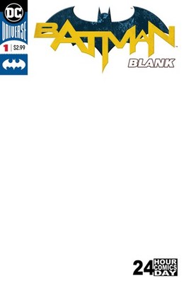 Batman Blank (2018) #   1 (9.0-FVNM) 24-Hour Comic Day Special 2018
