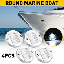 4PCS LED Tail Marine Lamp Boat Transom 12V St...