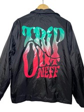 Neff  Windbreaker Mens Large Black Long Sleev...