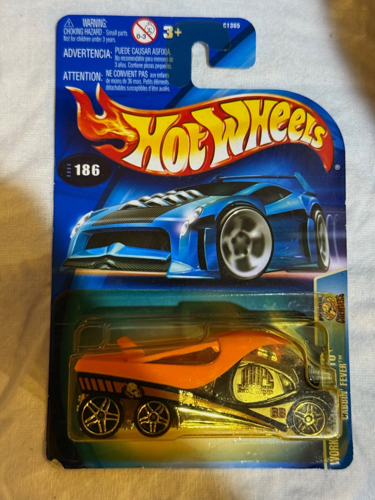 2003 Hot Wheels Cabbin Fever #186
