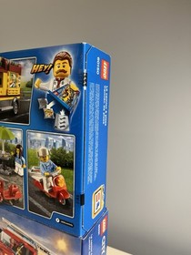 New LEGO City Lot 60150 & 60231 Pizza Van & Fire Vehicle, Retired, Sealed In Box