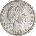 1900-O Barber Quarter - Rough