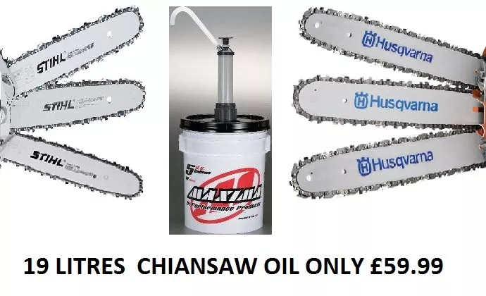 Bulk chainsaw bar oil deals