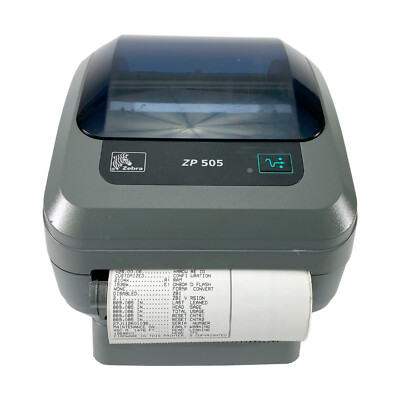 Zebra ZP505 Portable Direct Thermal Shipping Label Printer USB